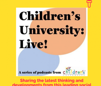 Portfolio Children's University: Live! podcast logo