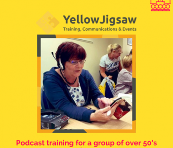 Portfolio Yellow Jigsaw podcast logo