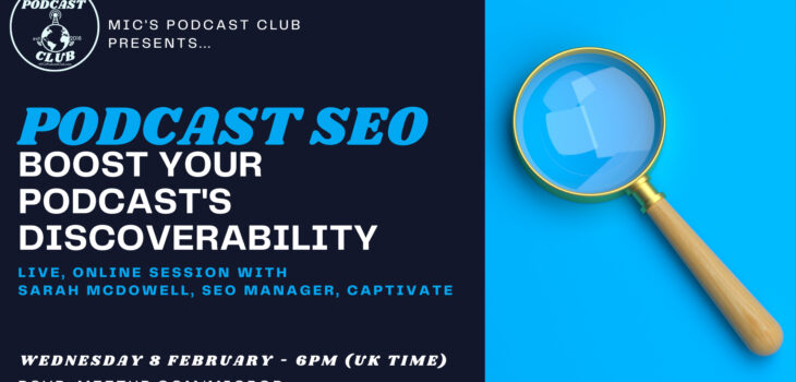 boost your podcast discoverability graphic
