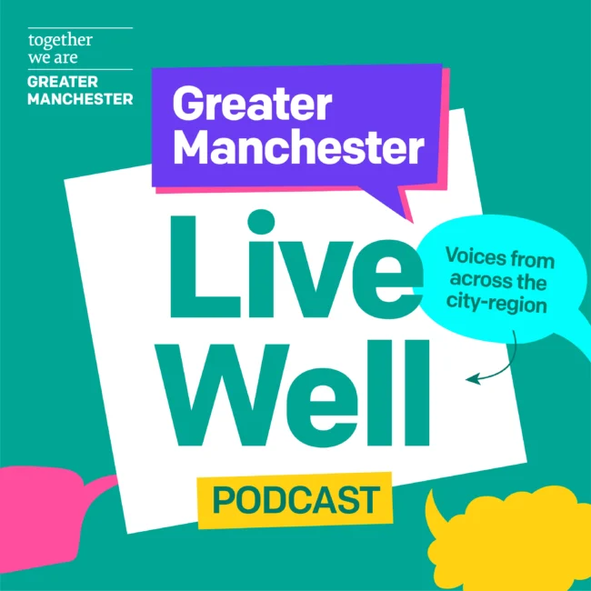 The Live Well podcast front cover